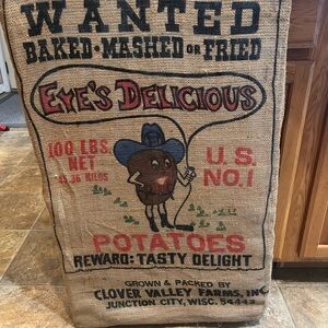 Vintage Burlap Potato Sack